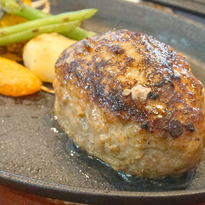 三銃士 ハンバーグステーキ(糸島 ランチ ハンバーグ ヤキニク イトシマン)