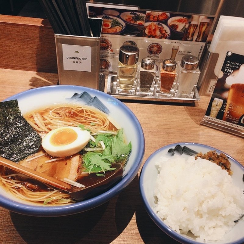 醤油らーめん(AFURI 新宿住友ビル)