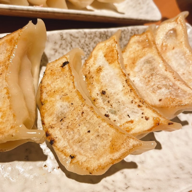 明太チーズ餃子(中華料理 紅燈記)