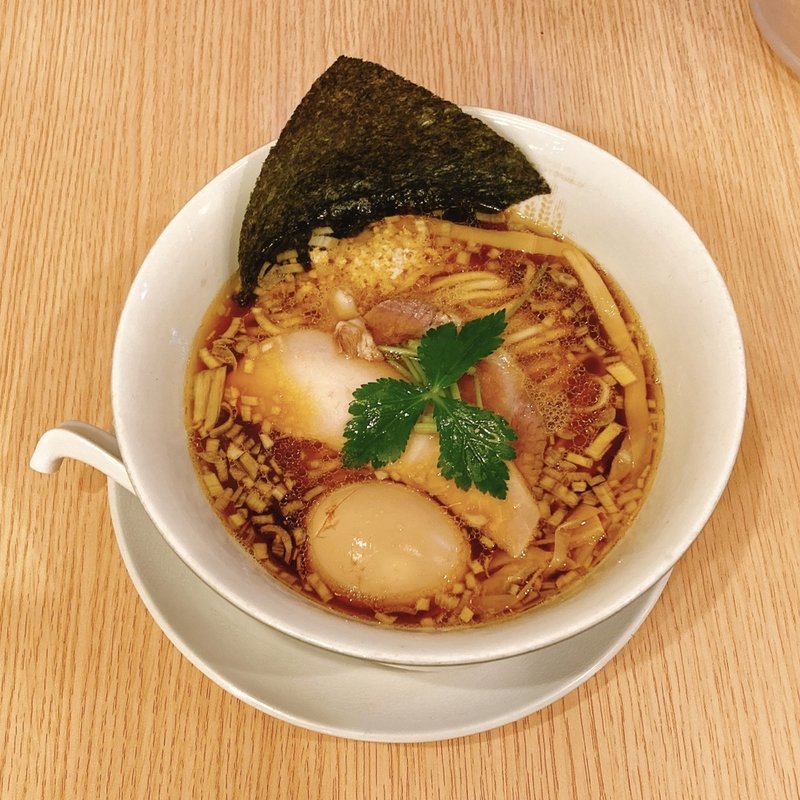 味玉醤油そば(肉中華そばムタヒロ)