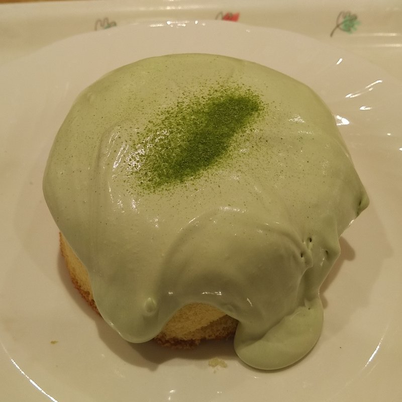 抹茶すふれ(れすとらん四六時中 前沢店 )