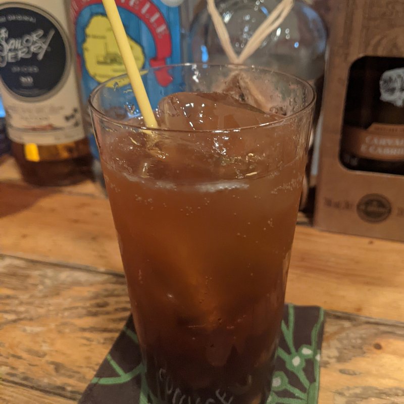 ハバナクラブ自家製クラフトコーラ割り(Bar SOURCE 天満店)