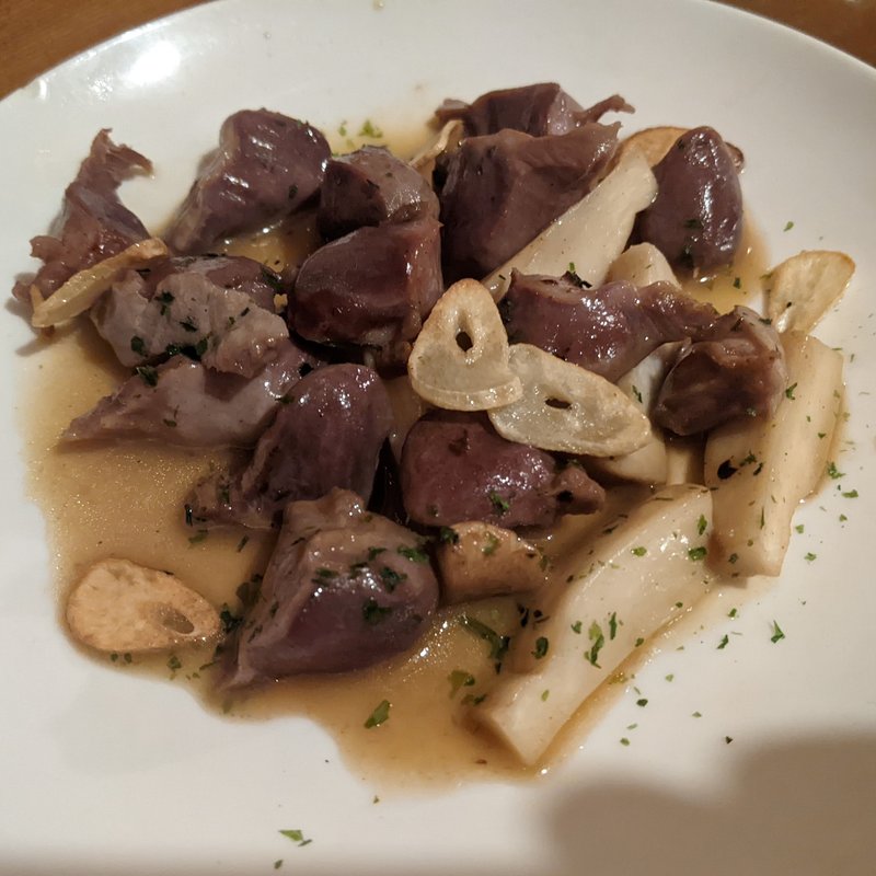 砂肝のにんにくバター(ごちそう生活 )