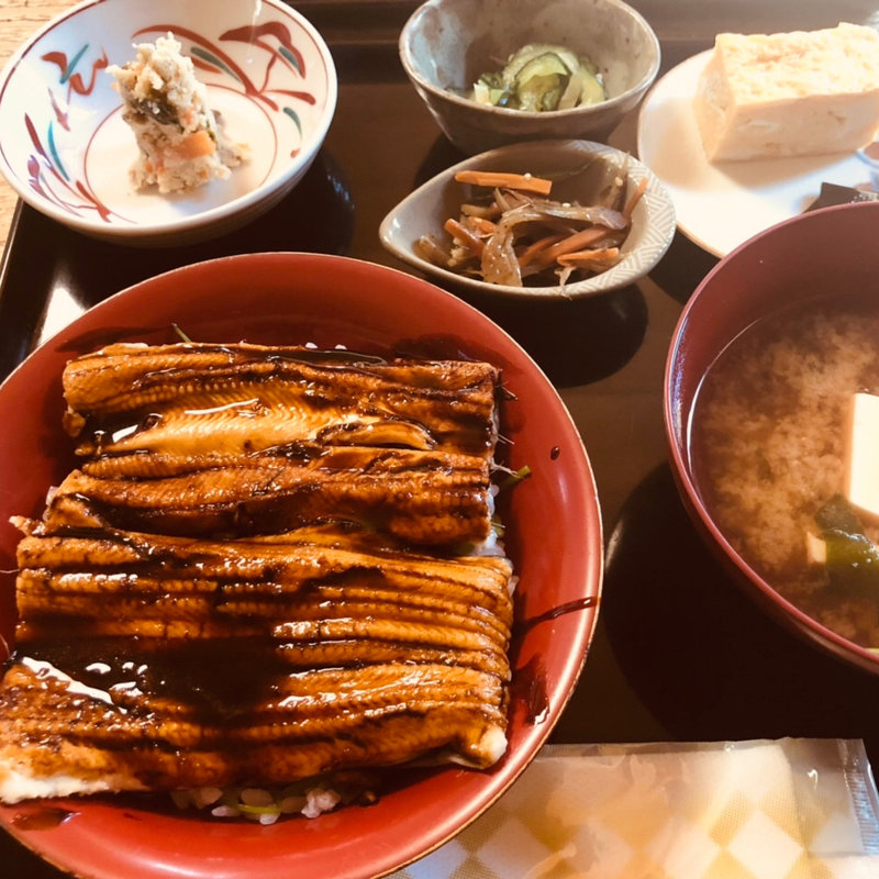 穴子丼セット(左可井)