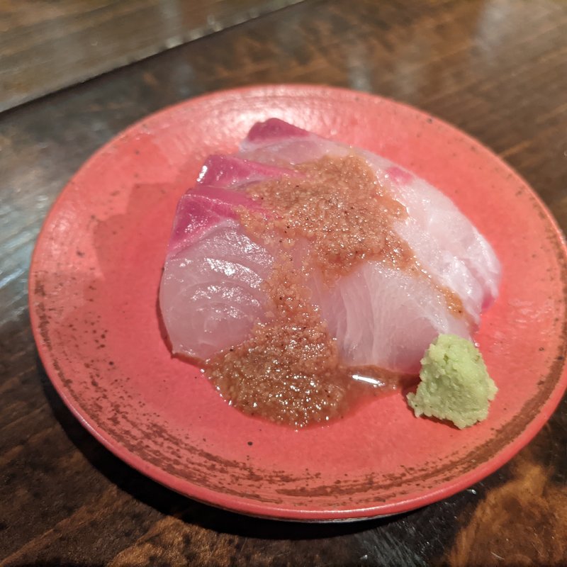 シマアジ(日本酒◎酒場 コメカラ)