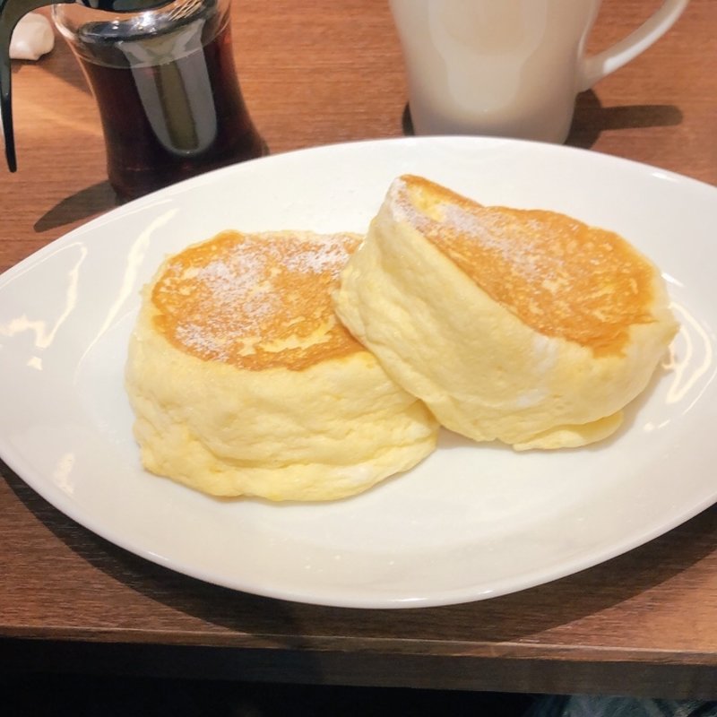 ふわっとろパンケーキ(むさしの森珈琲 三ツ沢店)