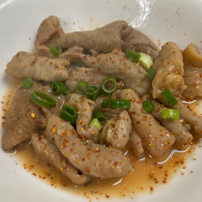 もつ煮(博多ラーメン よかろうもん)