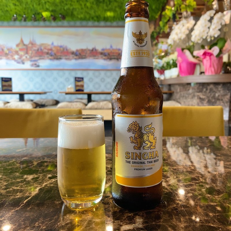 シンハービール(タイレストラン ラーロット)