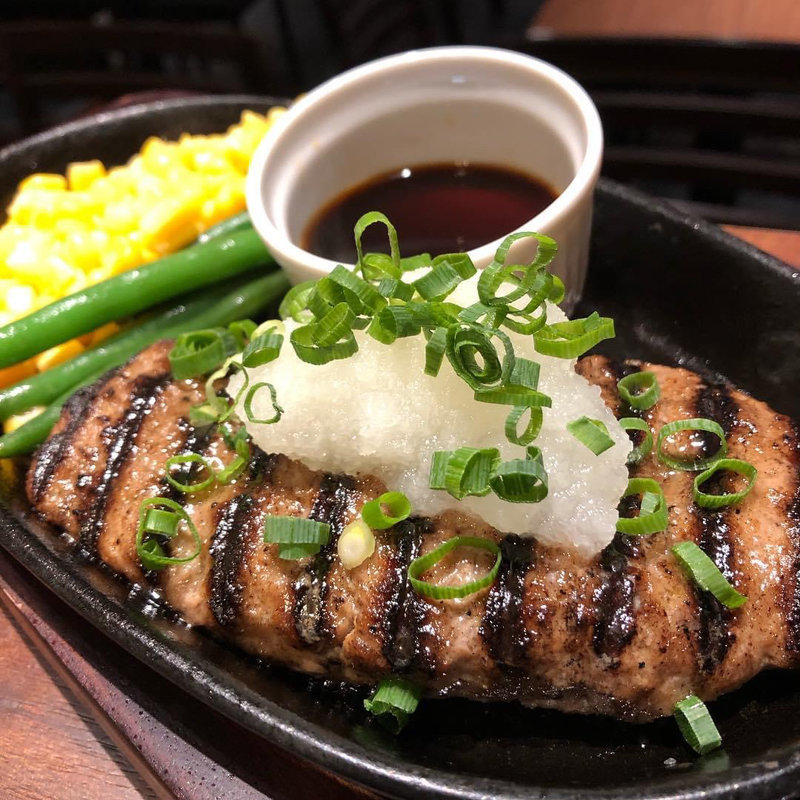 手造りハンバーグステーキランチ(下北しずる)