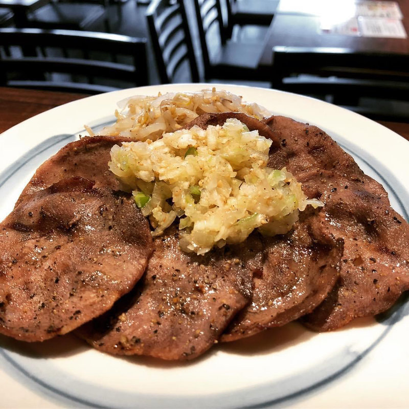 牛タン塩焼きランチ(下北しずる)