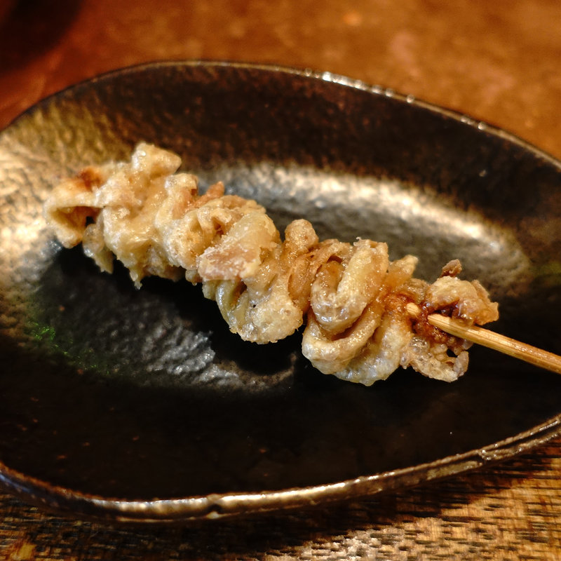 鶏皮(串かつ 王将倶楽部)