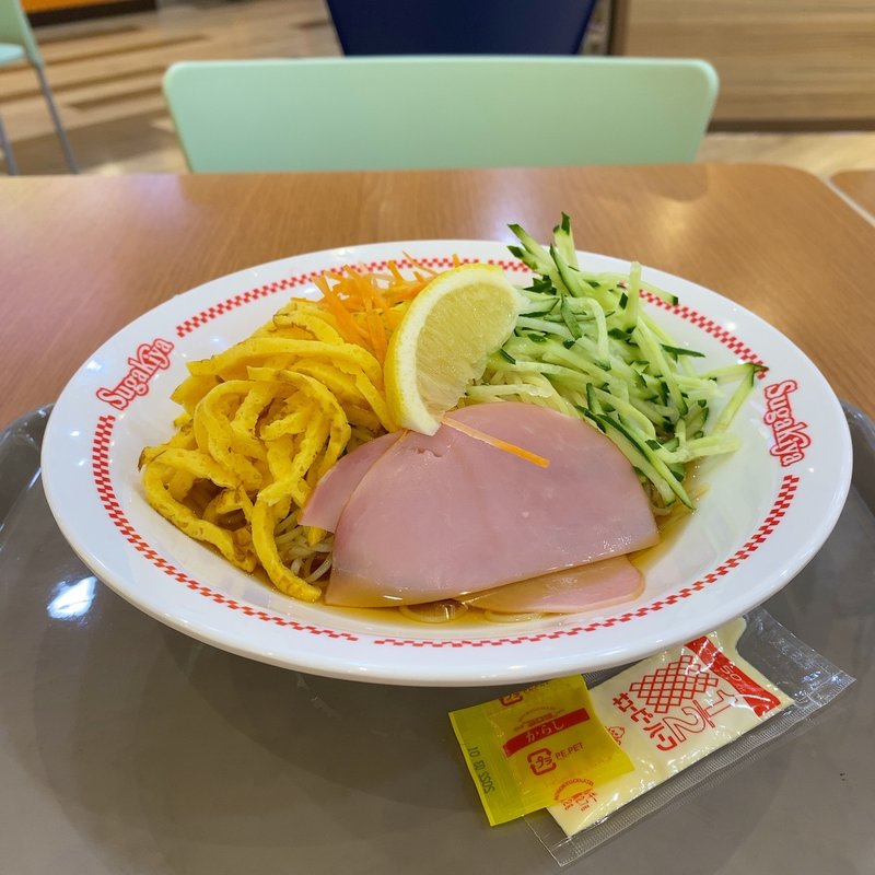 冷やしラーメン(スガキヤ 津ラッツ店)