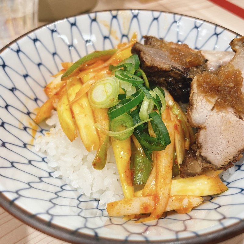 辛ねぎチャーシュー丼(ラーメン専科 竹末食堂)