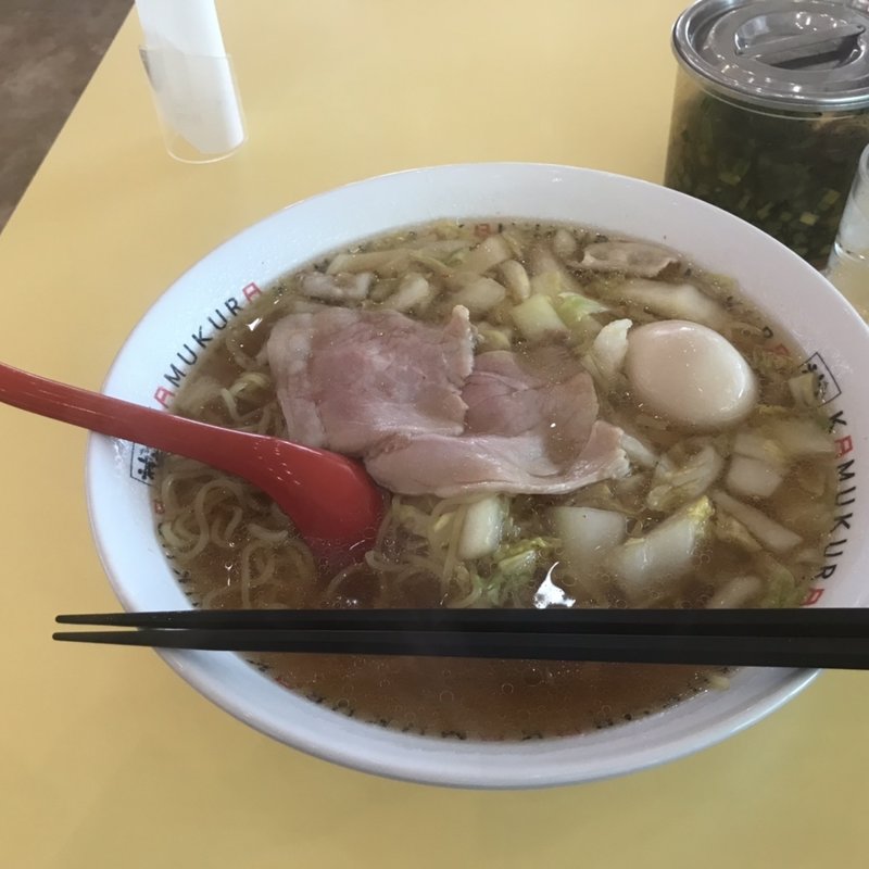 煮卵ラーメン(どうとんぼり神座 鶴見店)