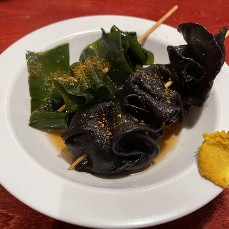 静岡おでん（生わかめしゃぶしゃぶ・生きくらげ）(海ぼうず アスティ店 )