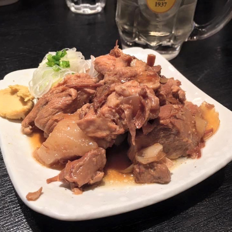 肉煮込み皿(支那ソバ　小むろ )