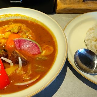チキン(8品目)(Rojiura Curry SAMURAIふる里)