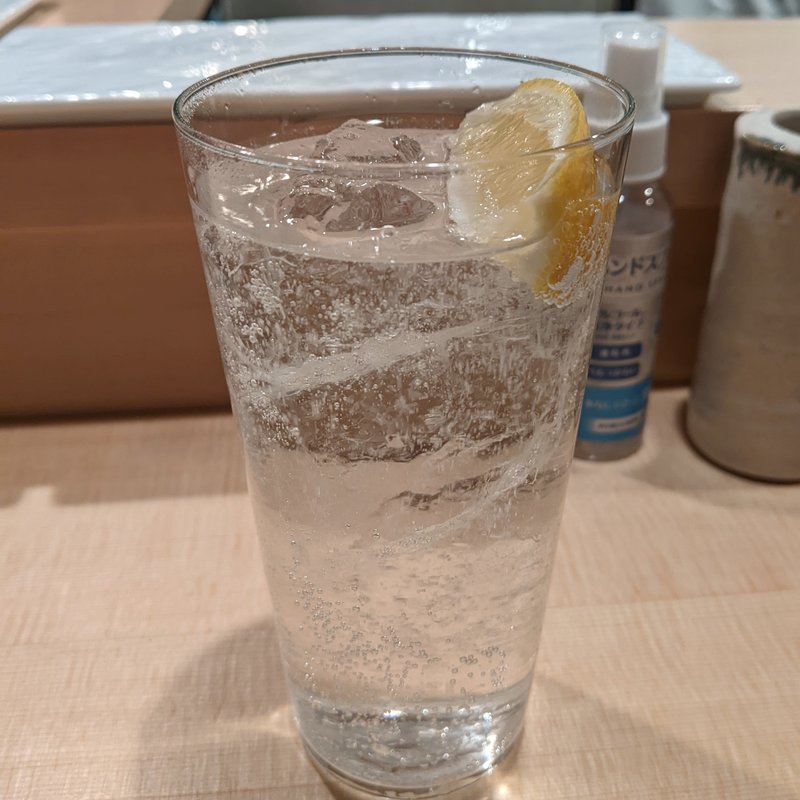 レモンサワー(焼鳥山もと 阿佐ヶ谷cellar)