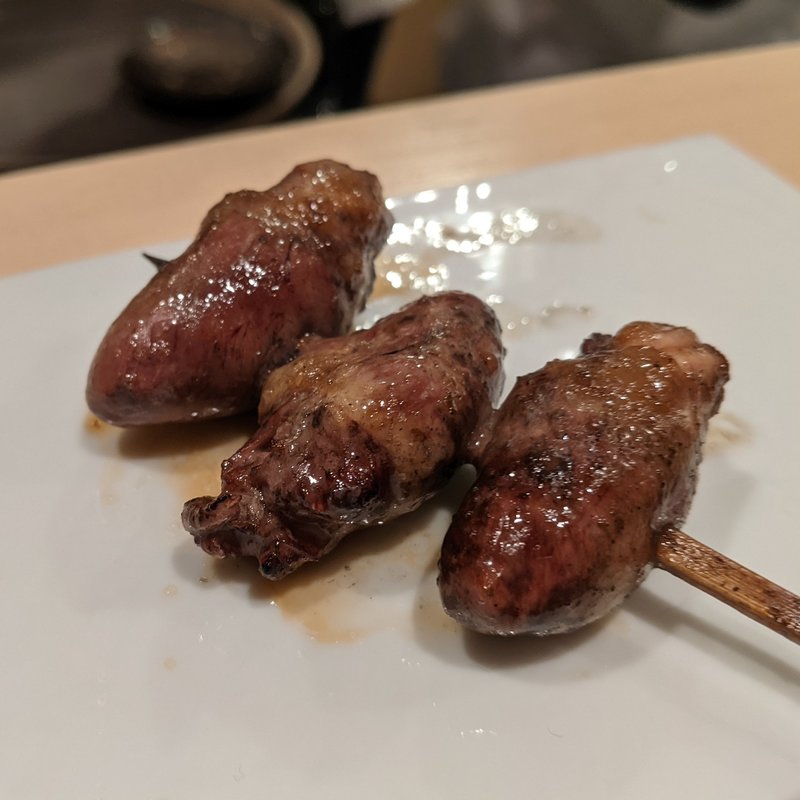 丸ハツ(焼鳥山もと 阿佐ヶ谷cellar)