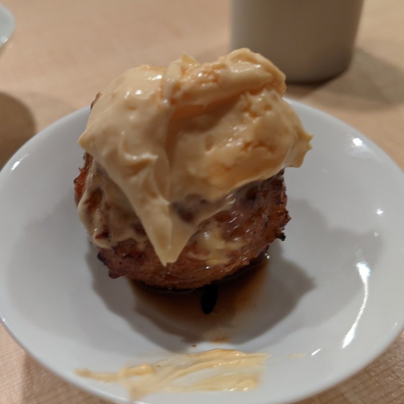 つくねとチーズソース(焼鳥山もと 阿佐ヶ谷cellar)