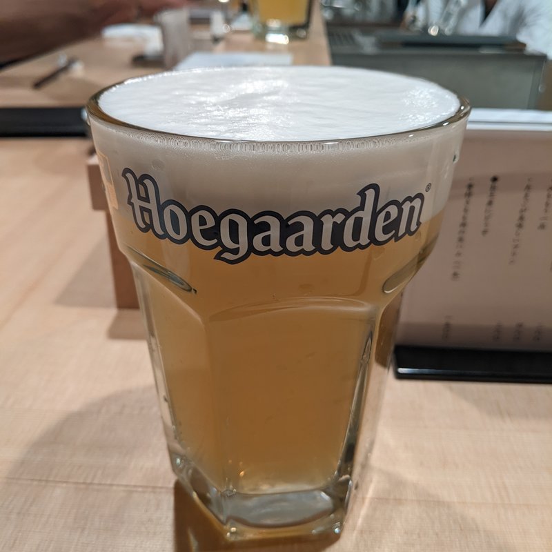 ヒューガルデンホワイト(焼鳥山もと 阿佐ヶ谷cellar)