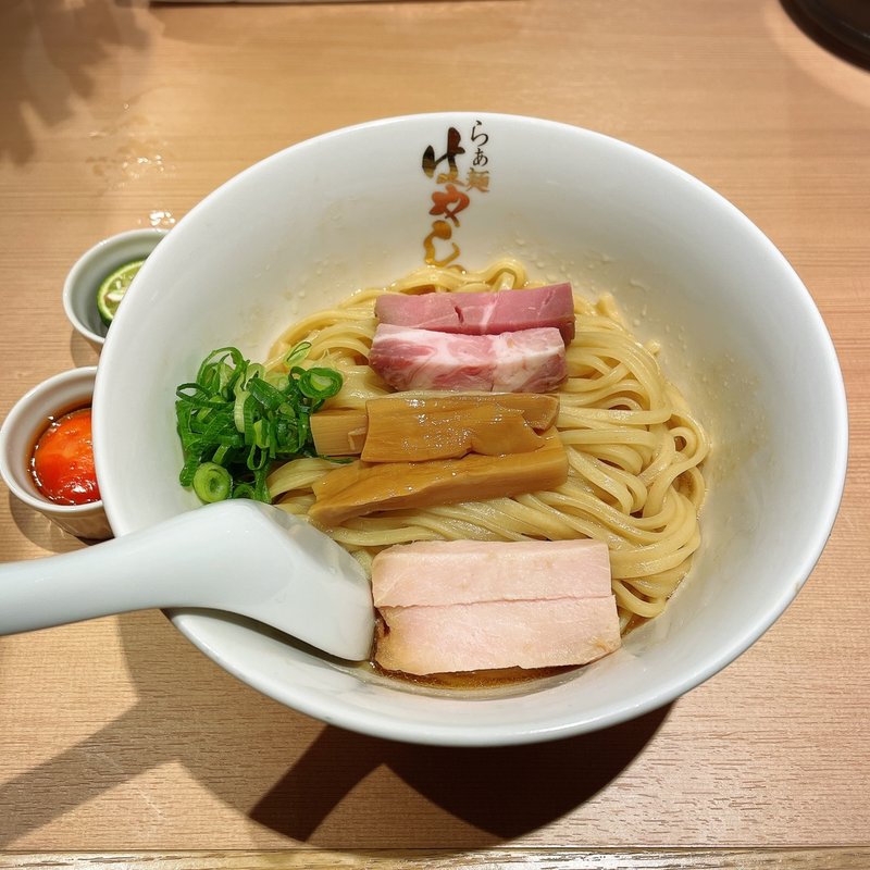 まぜそば〜三段仕込み〜(らぁ麺はやし田　中目黒店)