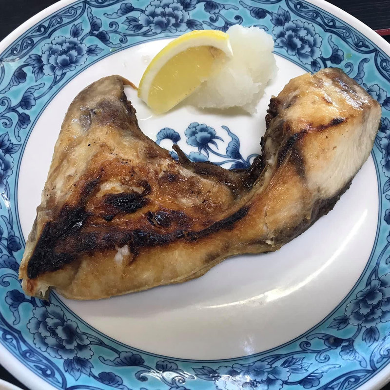 ブリカマ塩焼き(長谷川食堂 )