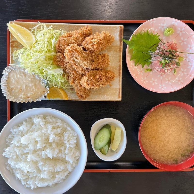 生カキフライ(長谷川食堂 )