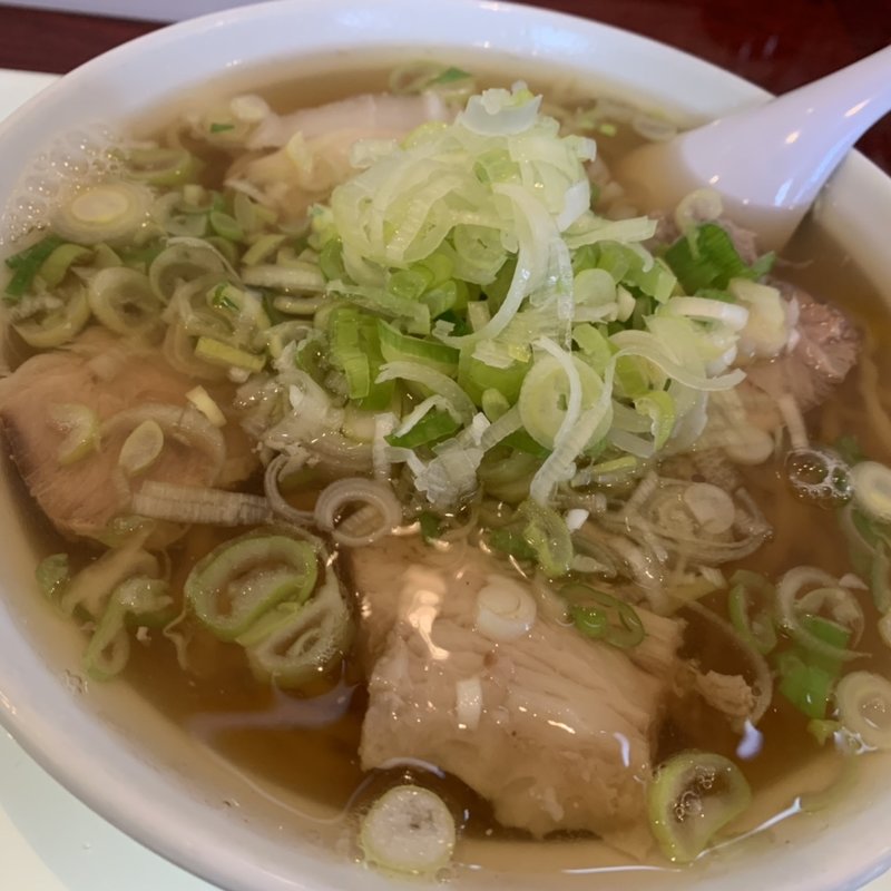 らーめん（ネギ多め）(ラーメン香福)