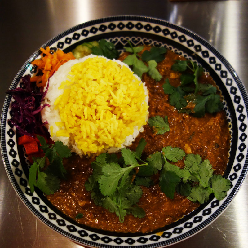 サバトマトカレー(カレーアパート ニュートキワ(咖喱公寓 新常盤))