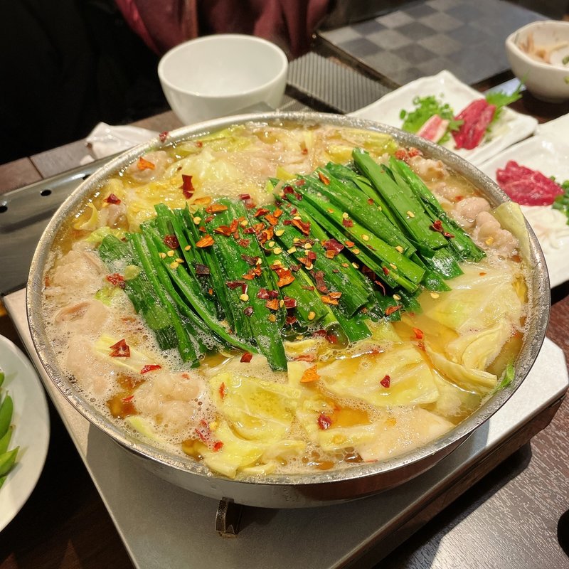 もつ鍋（しょうゆ）(博多もつ鍋・和楽 西麻布店)