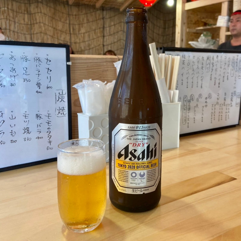 アサヒスーパードライ(立ち飲み くず)