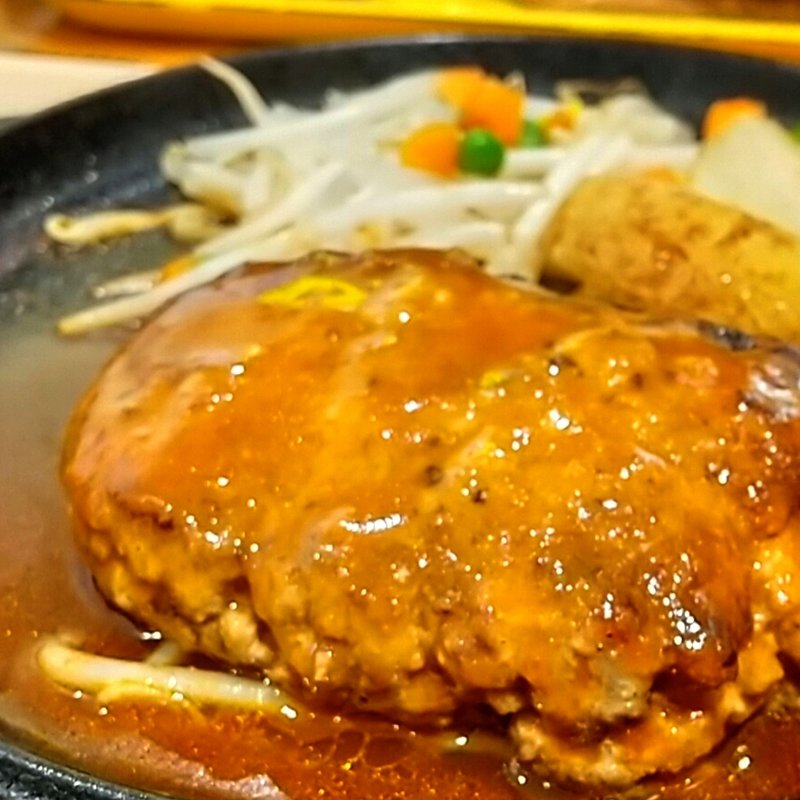 デミグラスソースハンバーグ(テキサスキングステーキ アリオ亀有店)