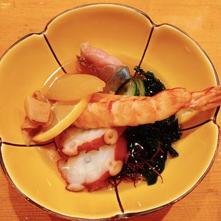 魚介の酢〆(築地玉寿司 ウィング高輪店)