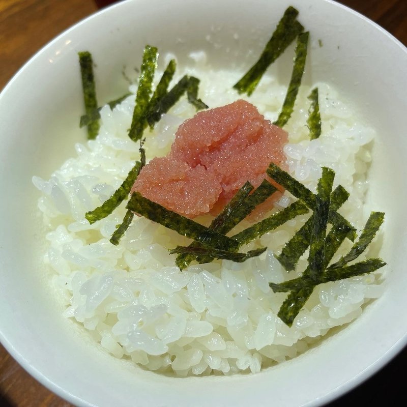 明太ご飯(麺場らせん)
