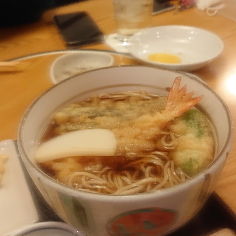 天ぷらそば(銀座木屋 銀座七丁目店 )