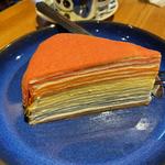 レインボーミルクレープ(サザ コーヒー 本店 )