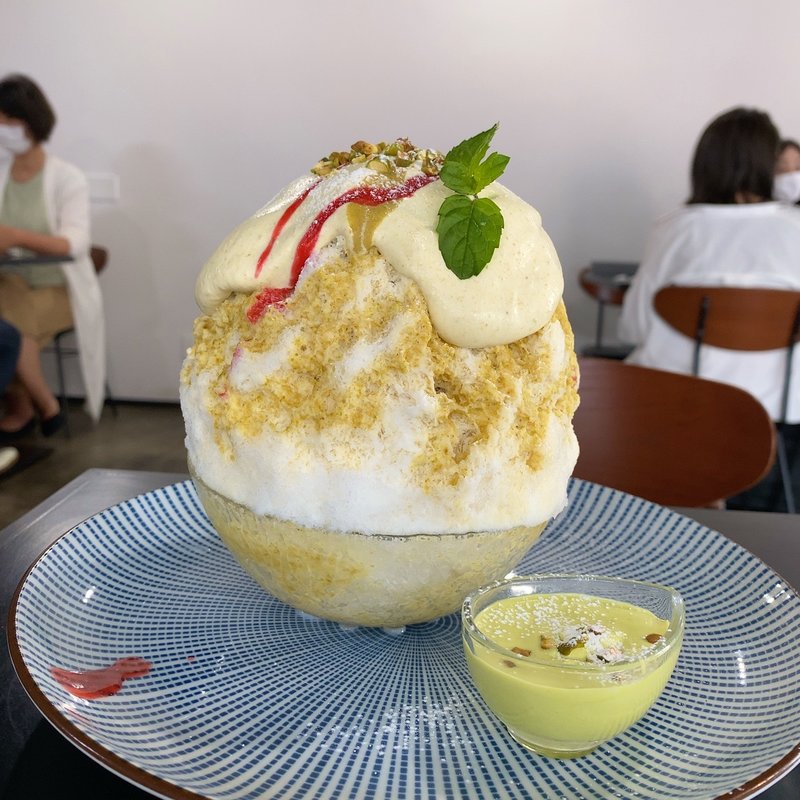 ピスタチオ(かき氷職人 Yummy)