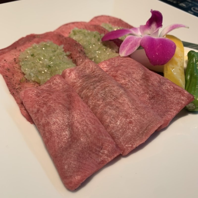 ねぎ塩上塩タン(叙々苑 仙台パルコ店)