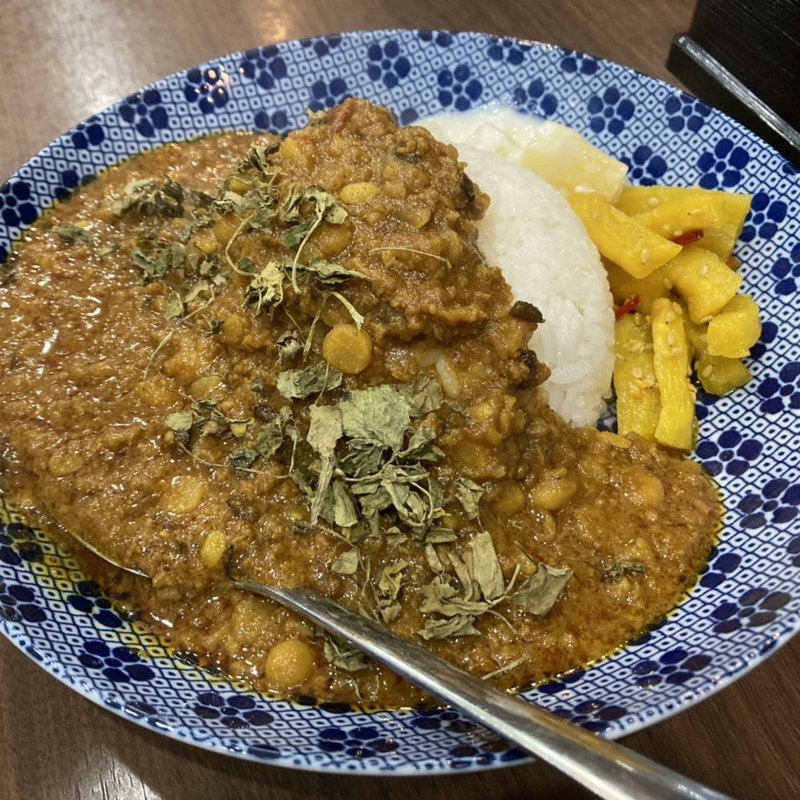 セットスパイスカレー1種(ヌードル＆スパイスカレー 今日の1番)