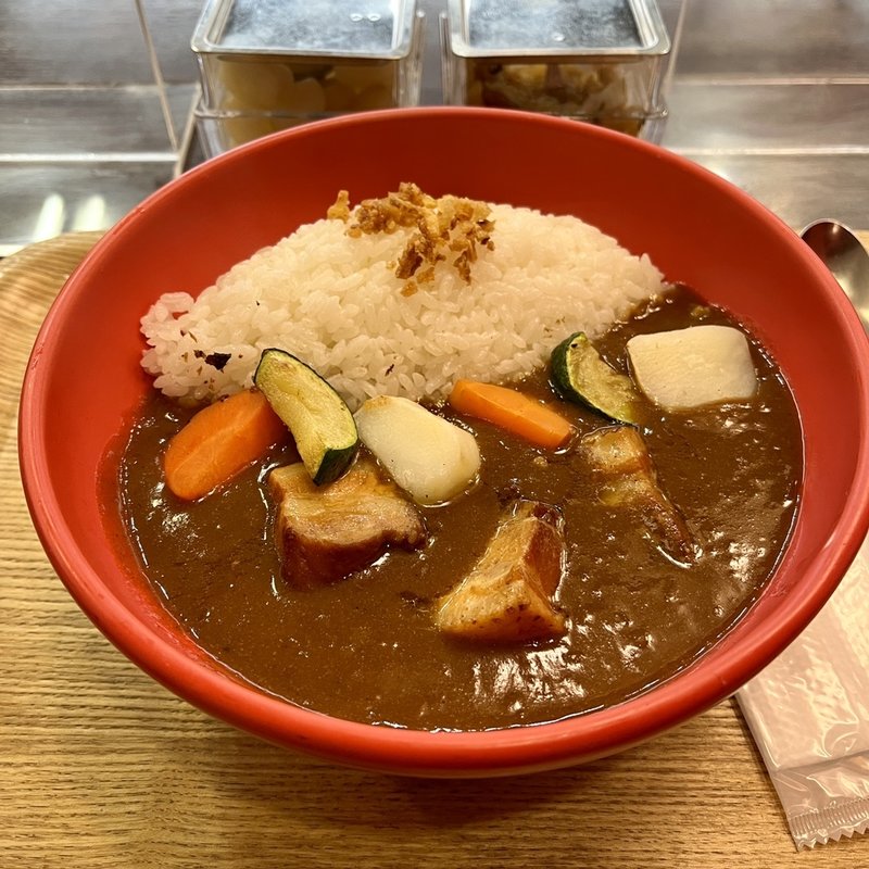 野菜ポークカレー(カレースマイル)