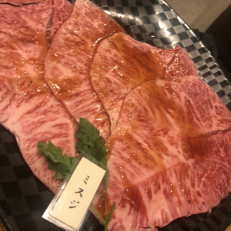 ミスジ(焼肉おしわら)