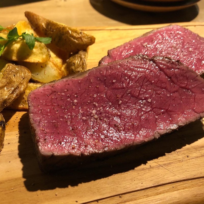 熊本あか牛ウチモモ肉のステーキフリット(lumielune(ルミエルネ))