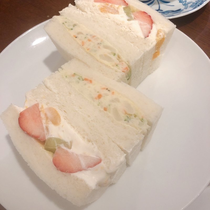 フルーツ＆ポテトサラダ(さえら)