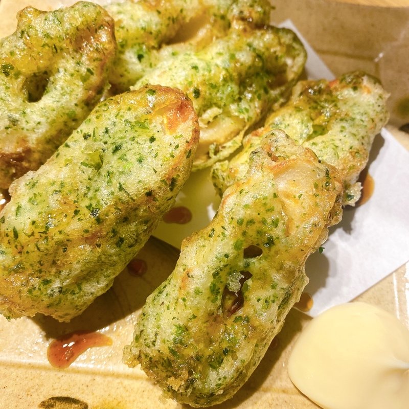 ちくわの磯辺揚げ(宝堂 KARASUMA)