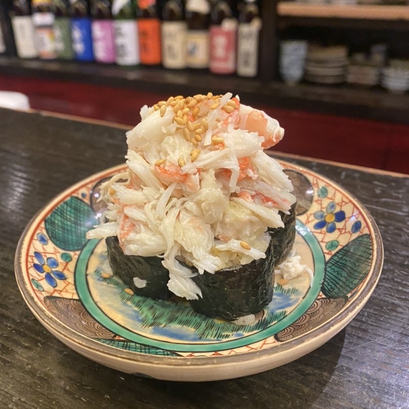 紅ズワイガニと牡蠣みそ(乍旨司 )