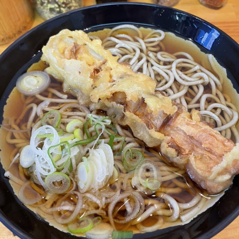 ちくわそば(浜そば)