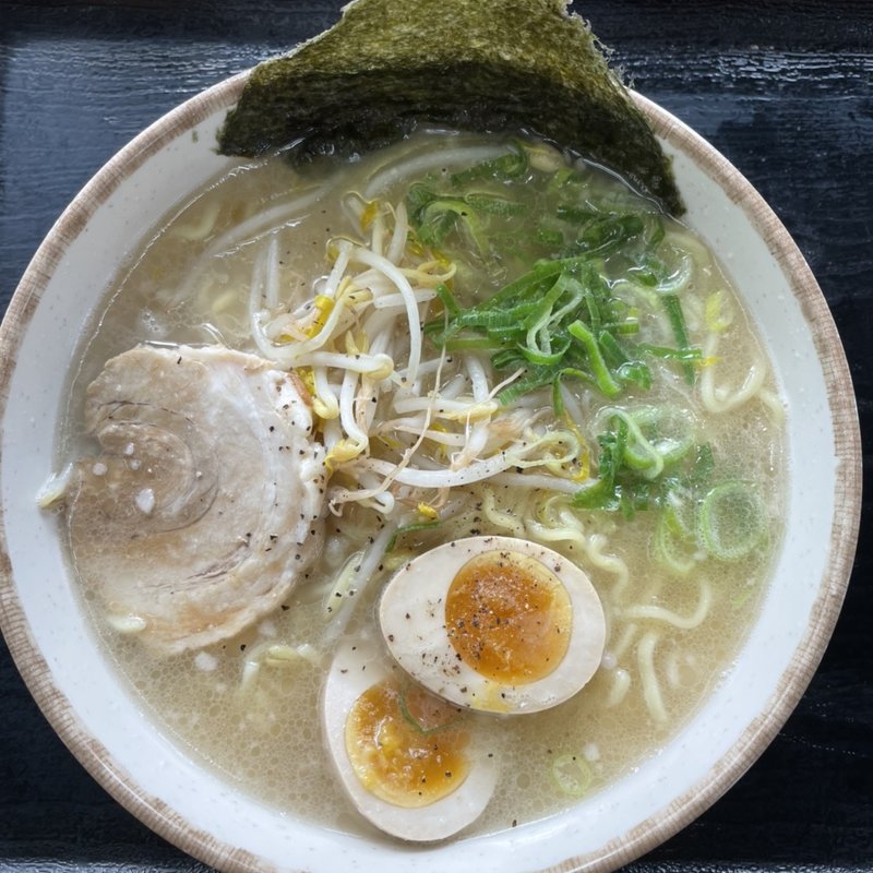 にんたまラーメン　塩(にんたまラーメン友部店)