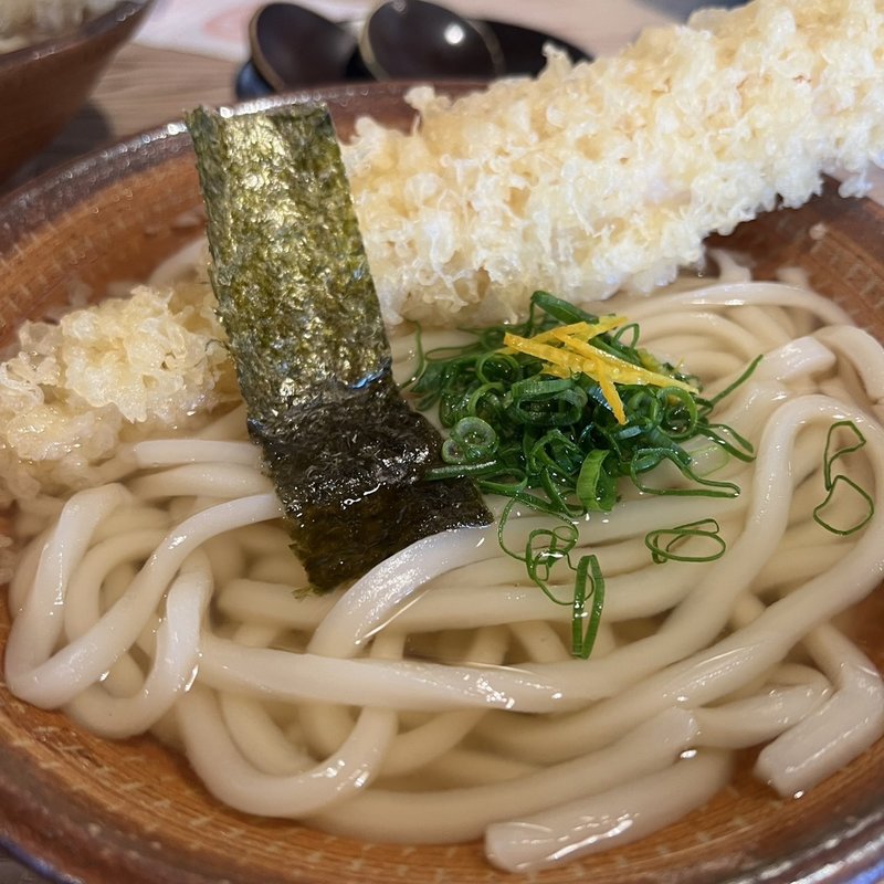 天ぷらうどん(国虎屋 （くにとらや）)