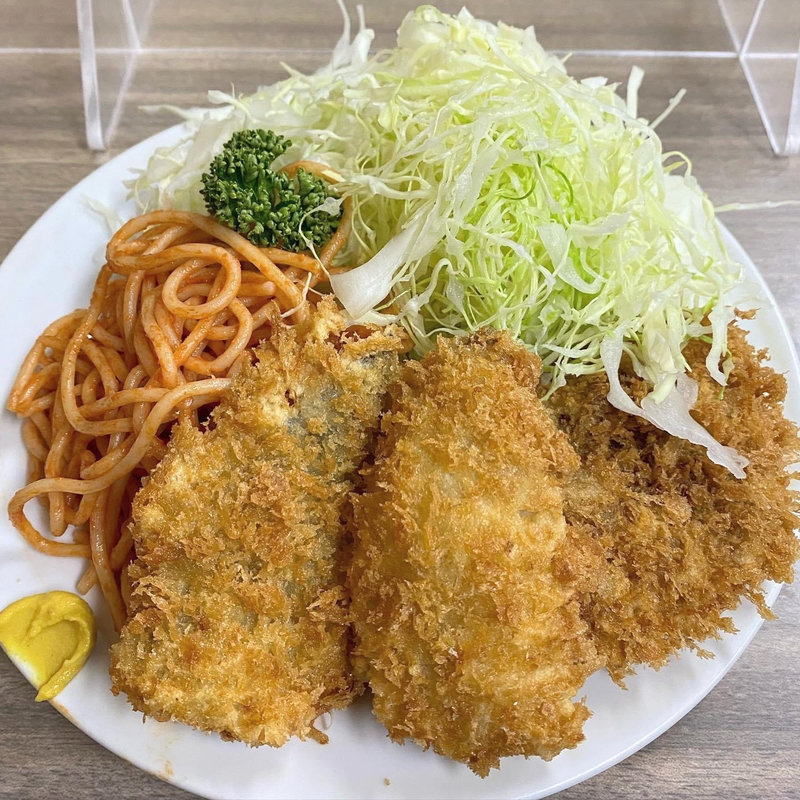 キスフライコロッケライス(桃乳舎)